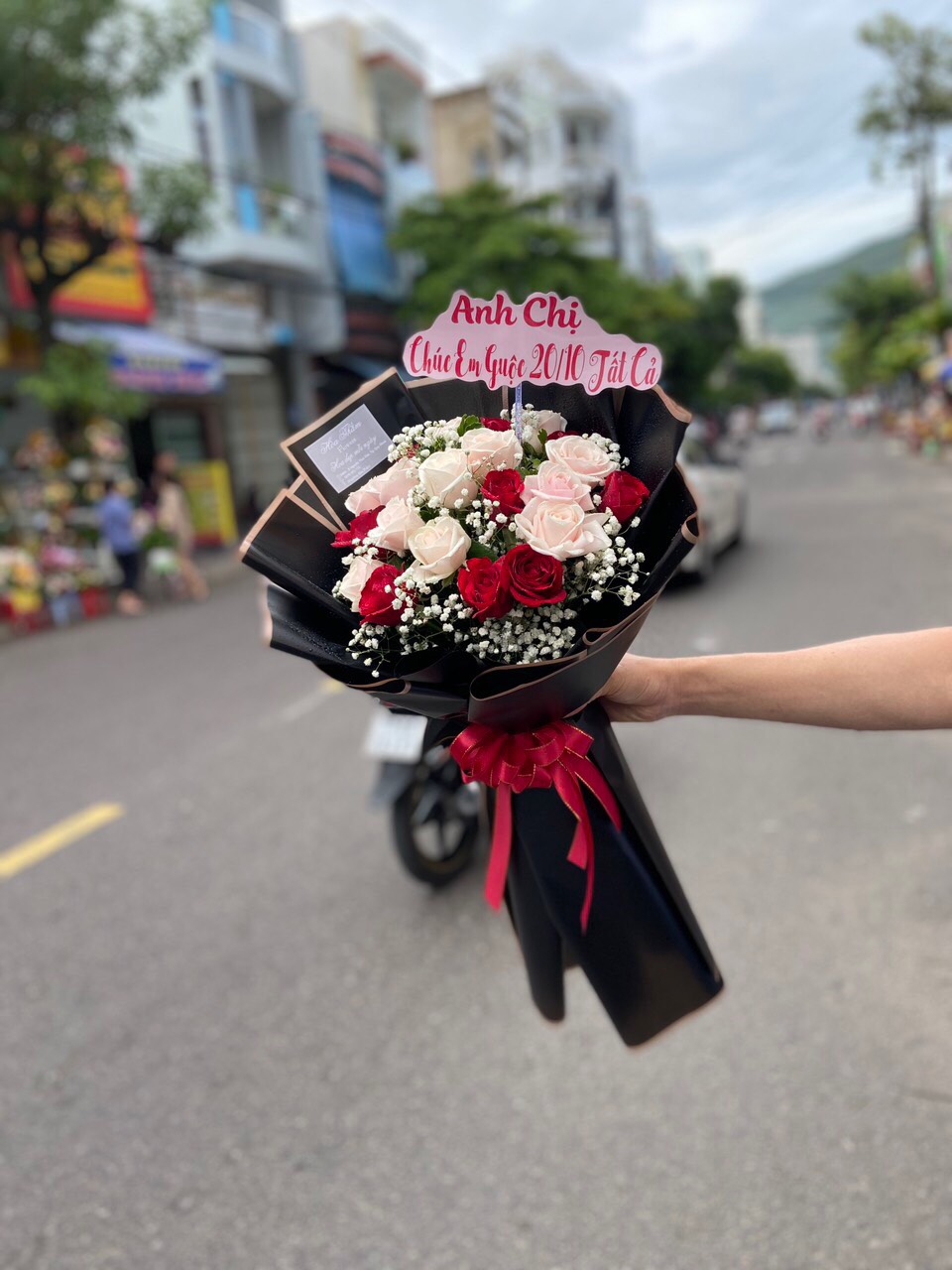 Mẫu bó hoa sinh nhật tại 	Phường Đức Giang	Quận Long Biên	Hà Nội